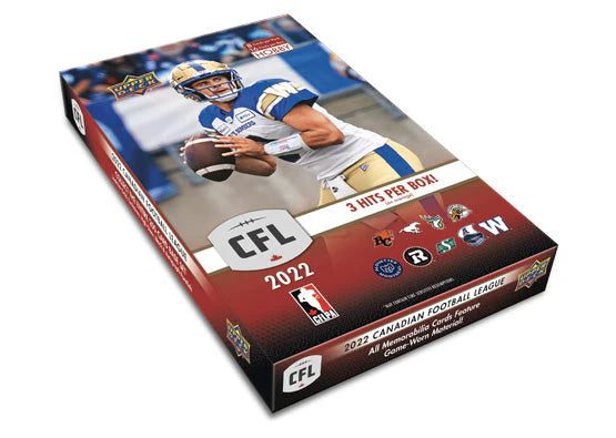 Upper Deck CFL Football Hobby Box 2022