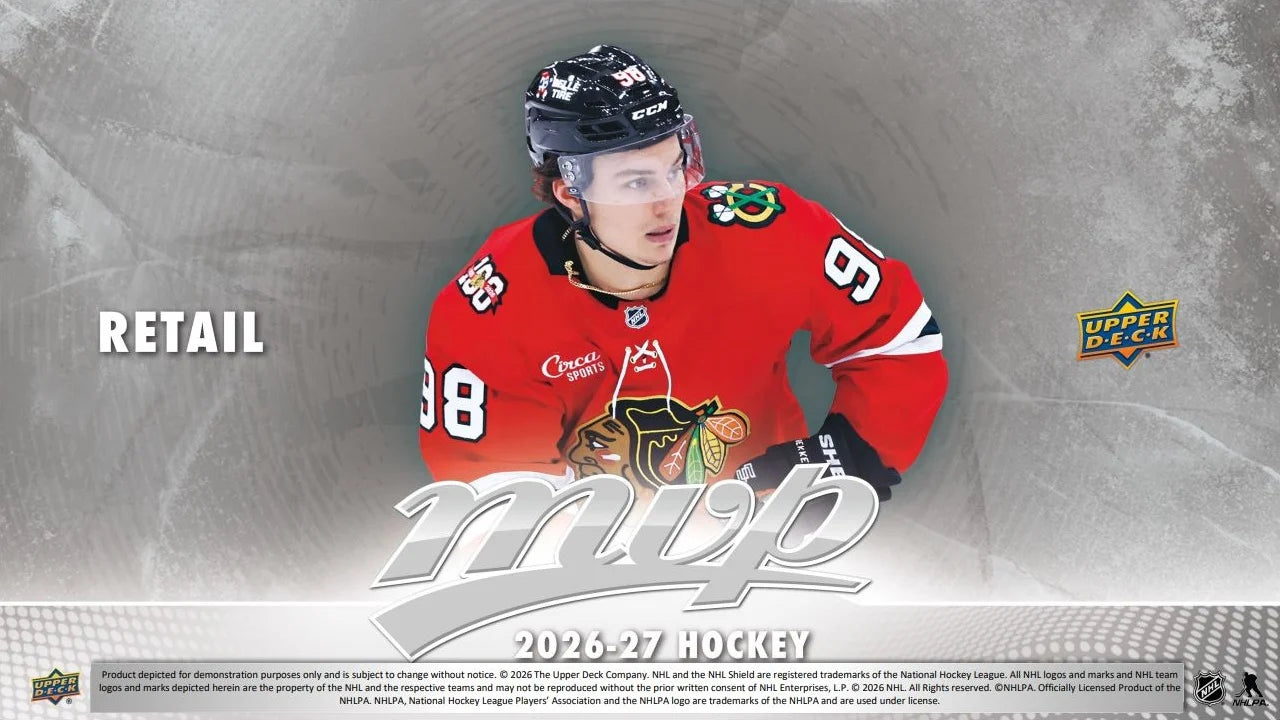 2026-27 Upper Deck MVP Hockey Retail Box