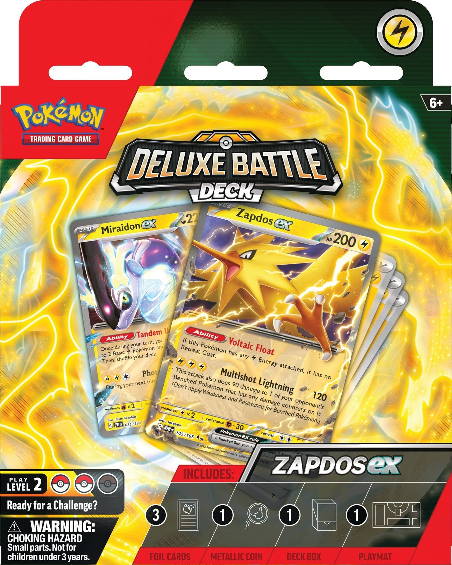 Pokémon - Deluxe Battle Deck - ( Zapdos ex )