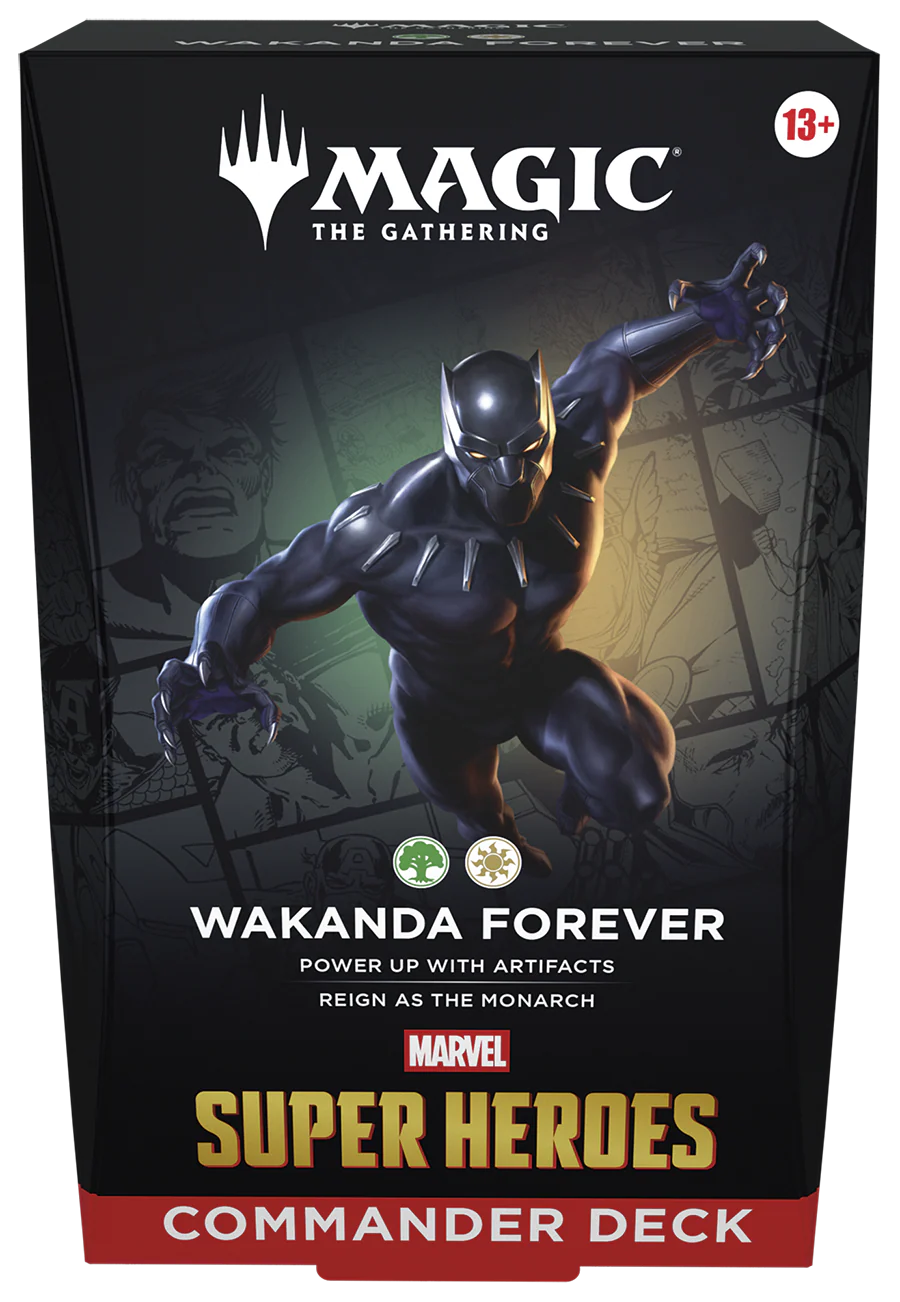 Marvel Super Heroes: Commander - Commander Deck - Wakanda Forever