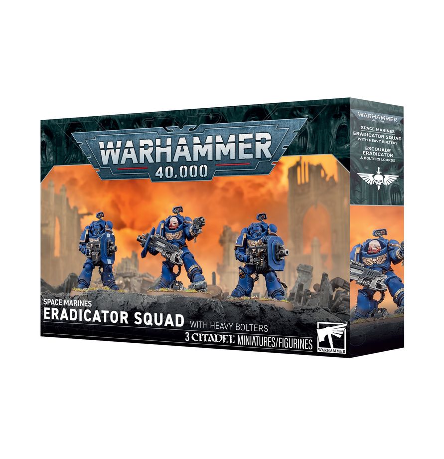WARHAMMER - SPACE MARINE - ERADICATOR SQUAD whit heavy bolter