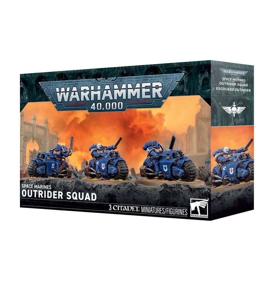 WARHAMMER - SPACE MARINE - OUTRIDER SQUAD