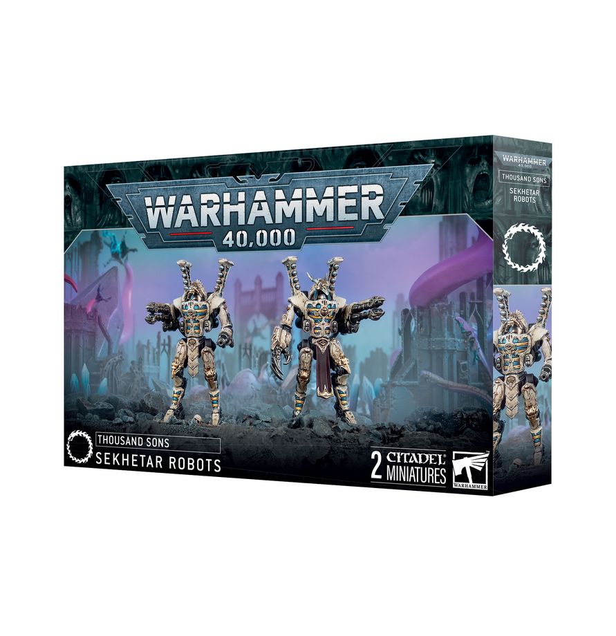 Warhammer - Thousand Sons - Sekhetar Robots
