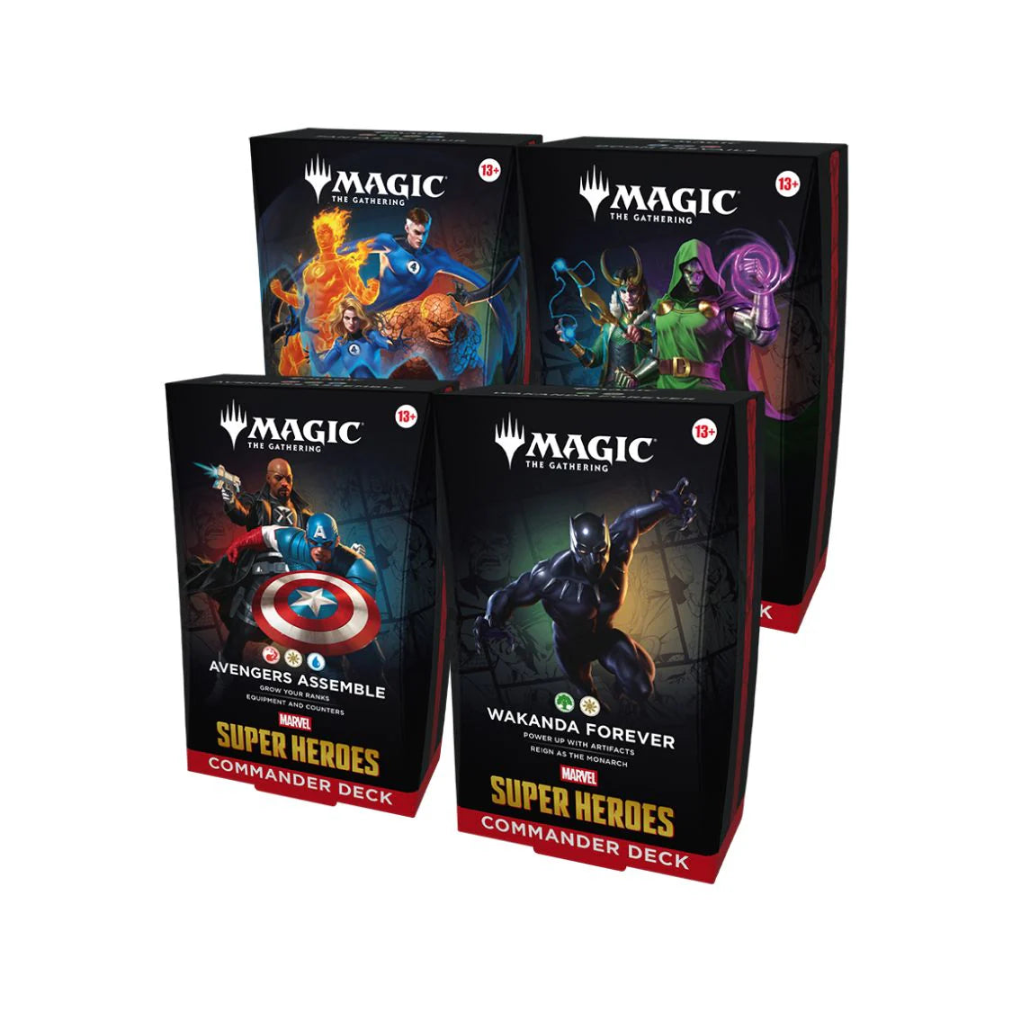 *PRE-ORDER* MTG - Marvel Super Heroes - English Commander Decks
