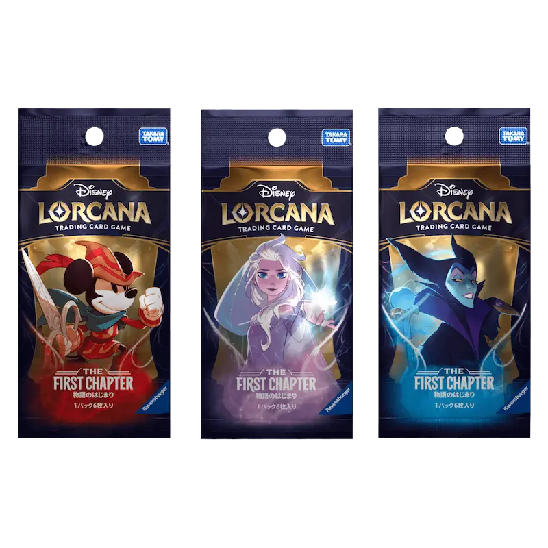 Lorcana - First chapter - Booster pack JP