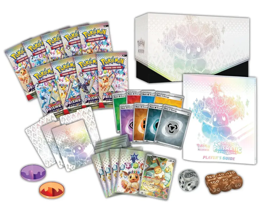 Scarlet & Violet - Prismatic Evolutions - Elite Trainer Box