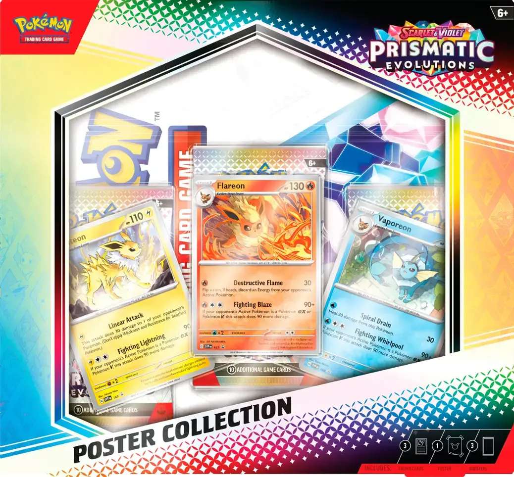 Scarlet & Violet - Prismatic Evolutions - Poster Collection