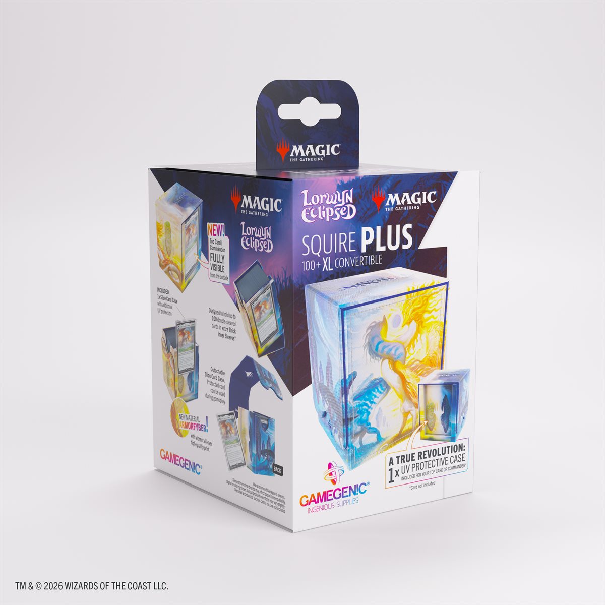 MTG - Deck Box - Lorwyn Eclipsed Squire Plus XL (100ct) Design D