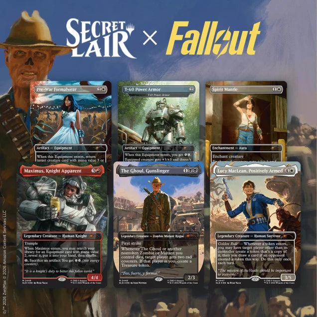 MTG SECRET LAIR FALLOUT BEYOND VAULT 33 REGULAR