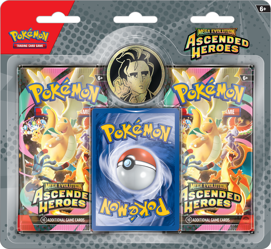 POKEMON ME 2.5 ASCENDED HEROES 2-PACK BLISTER COLLECTION