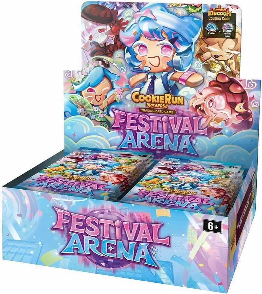 COOKIERUN TCG SET 6 FESTIVAL ARENA BOOSTER DISPLAY