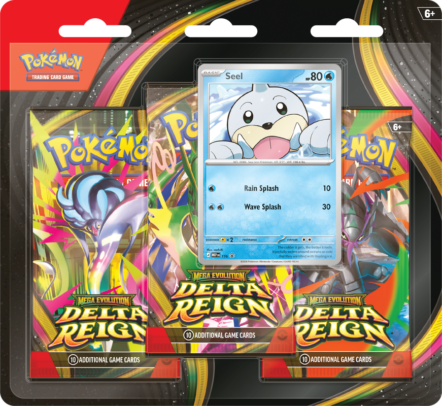 POKEMON ME06 DELTA REIGN 3PK BLISTER (PRE-ORDER)