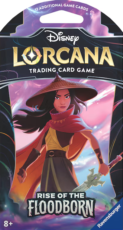 SLEEVED DISNEY LORCANA SET 2 RISE OF THE FLOODBORN PACK