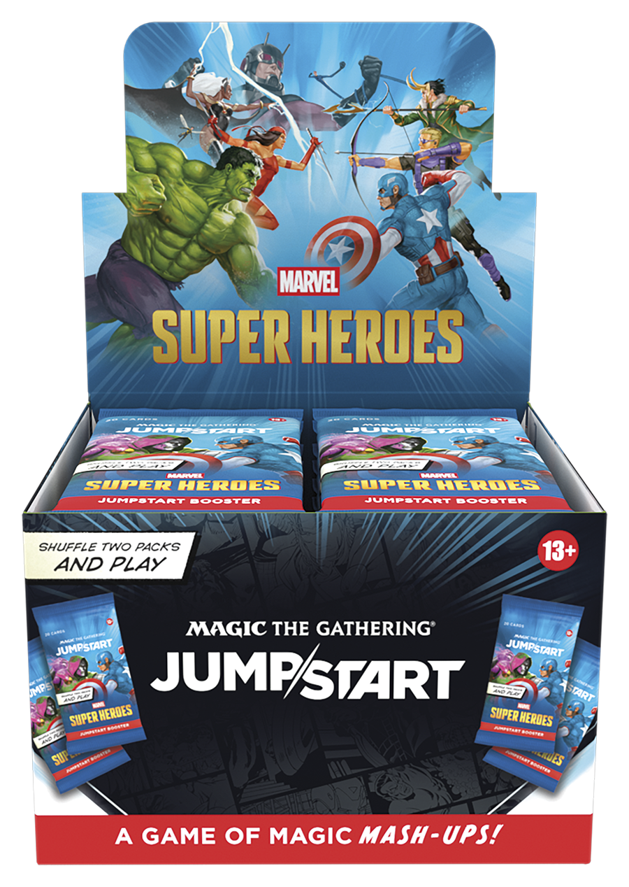 MTG MARVEL SUPER HEROES JUMPSTART BOOSTER BOX