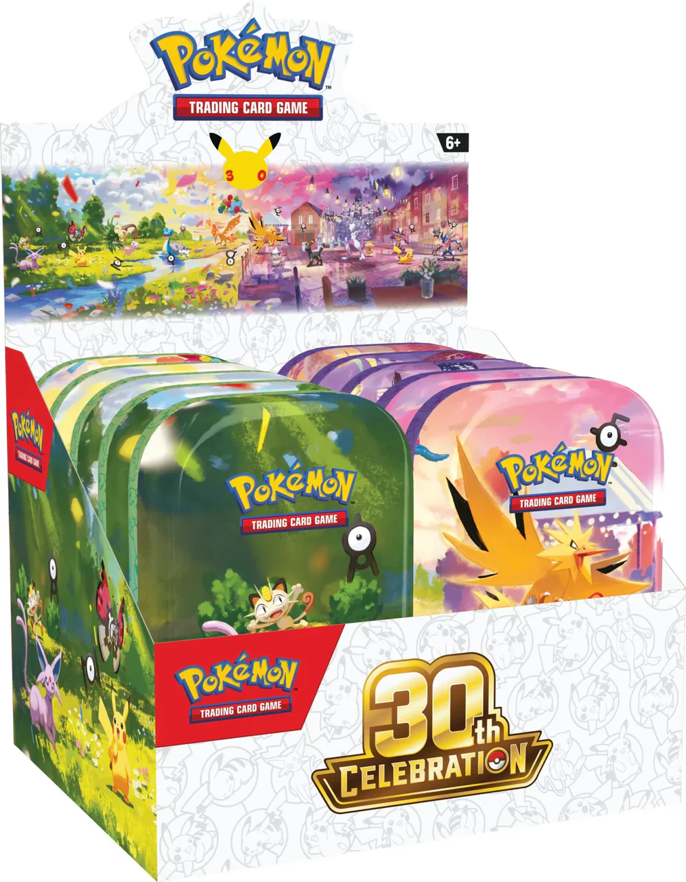 POKEMON 30TH CELEBRATION MINI TIN