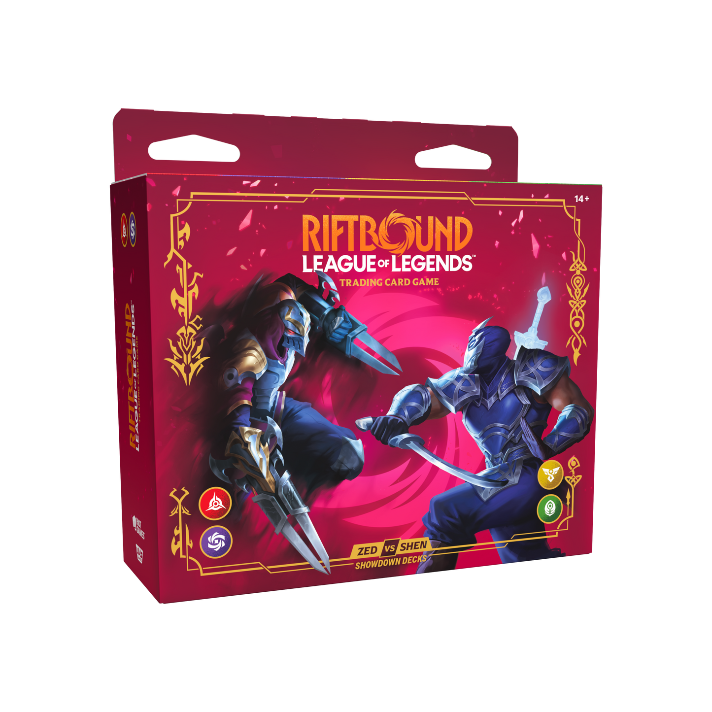 RIFTBOUND LEAGUE OF LEGENDS TCG VENDETTA ZED VS SHEN