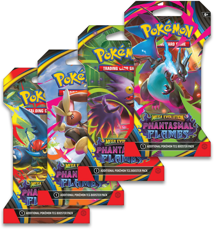 Pokémon - Phantasmal Flames - Sleeved Booster