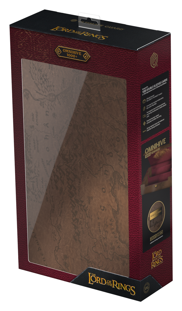 UG - DECK CASE OMNIHIVE 1000+ LOTR PLACES OF MIDDLE EARTH