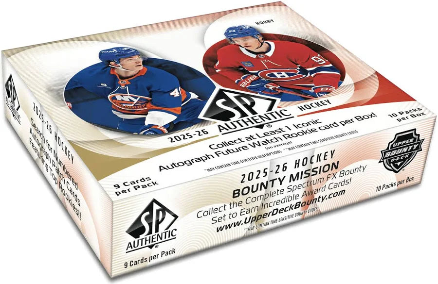 2026 UPPER DECK SP AUTHENTIC HOCKEY