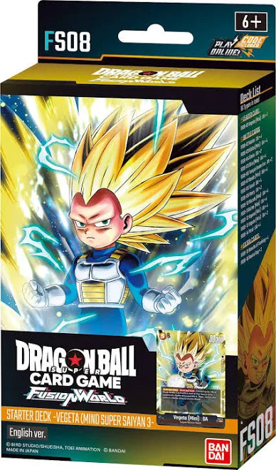 DBS Fusion World Starter - Vegeta Mini Super Saiyan 3
