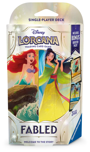 Disney Lorcana: Fabled - Starter Deck (Amber/Sapphire)