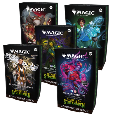 *PRE-ORDER MTG - Secrets of Strixhaven - Commander Deck - Set of 5