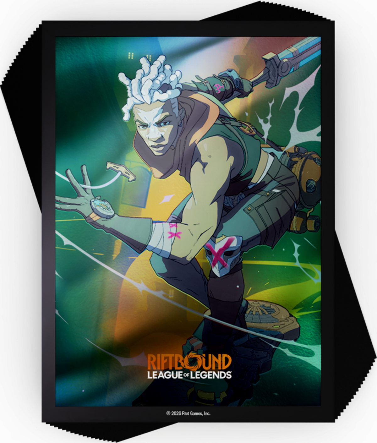 RIFTBOUND LEAGUE OF LEGENDS TCG RADIANCE ART SLEEVES #1 100CT