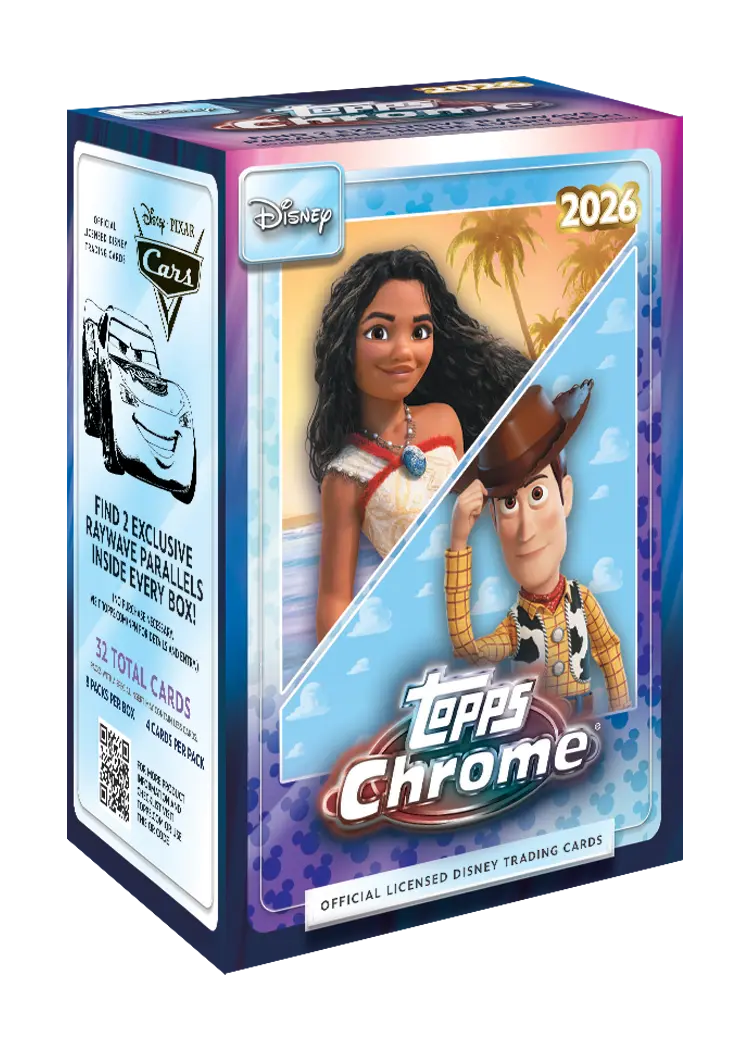 2026 TOPPS DISNEY CHROME VALUE BOX
