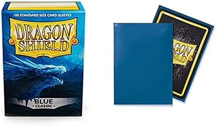 Dragon Shield Classic Blue Standard Size 100 ct Card Sleeves