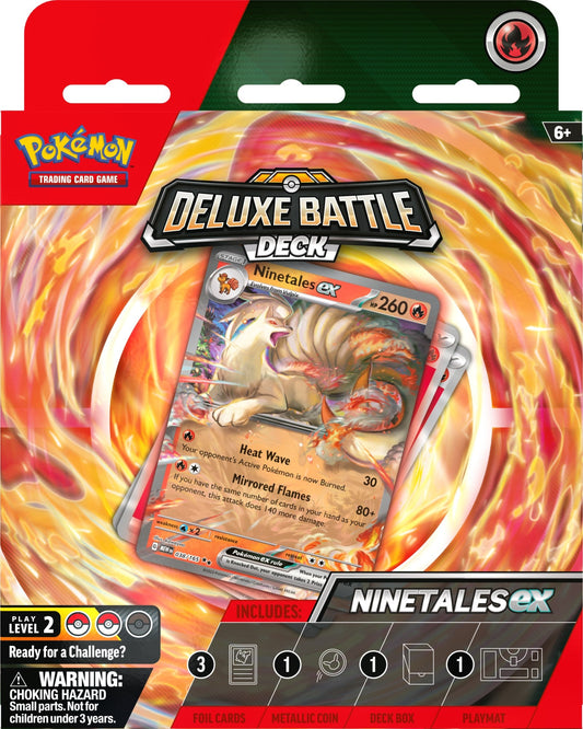 Pokémon - Deluxe Battle Deck - ( Ninetales ex )