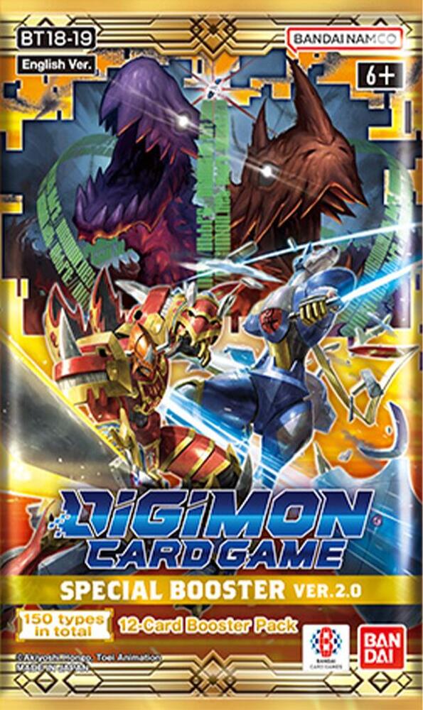 DIGIMON SPECIAL BOOSTER VER 2.0 SINGLE BOOSTER