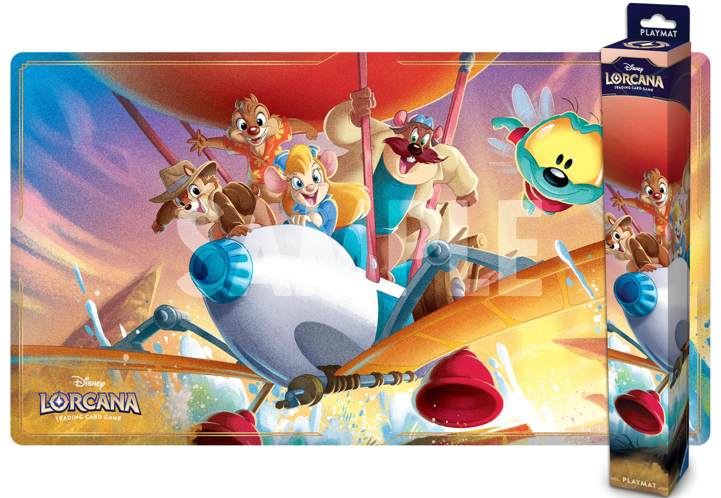 Disney Lorcana Playmat (Rescue Rangers - Away!)