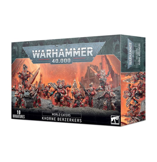 WarHammer - World Eaters - Khorne Berzerkers