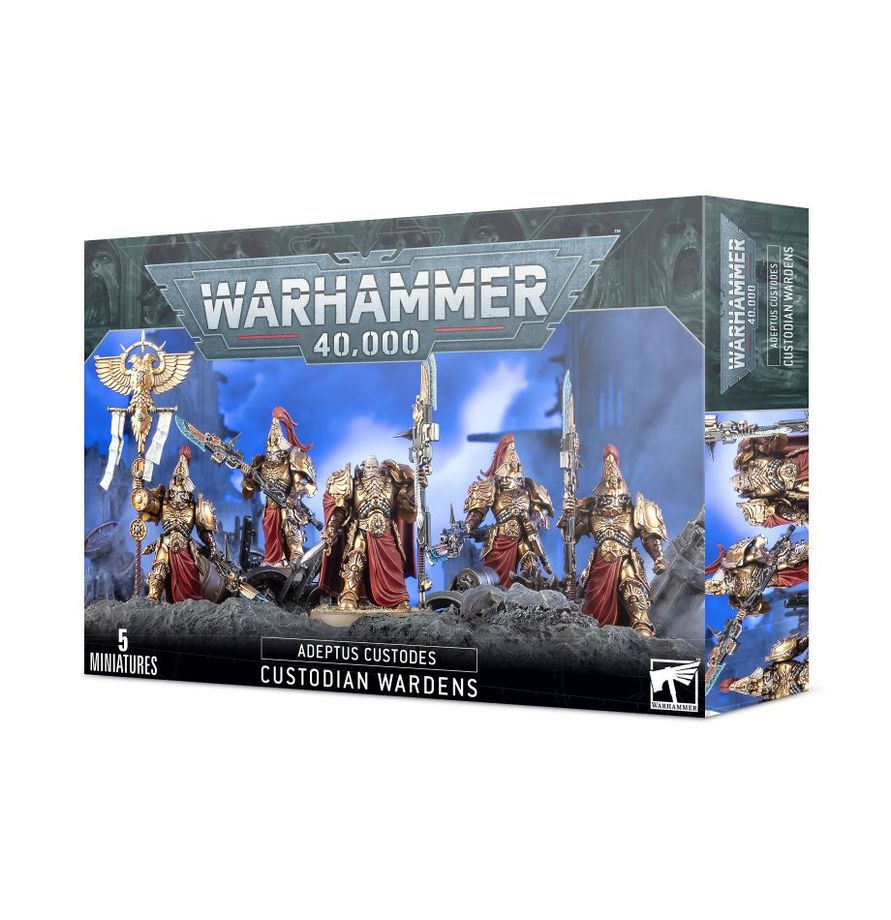 WARHAMMER - ADEPTUS CUSTODES CUSTODIAN WARDENS