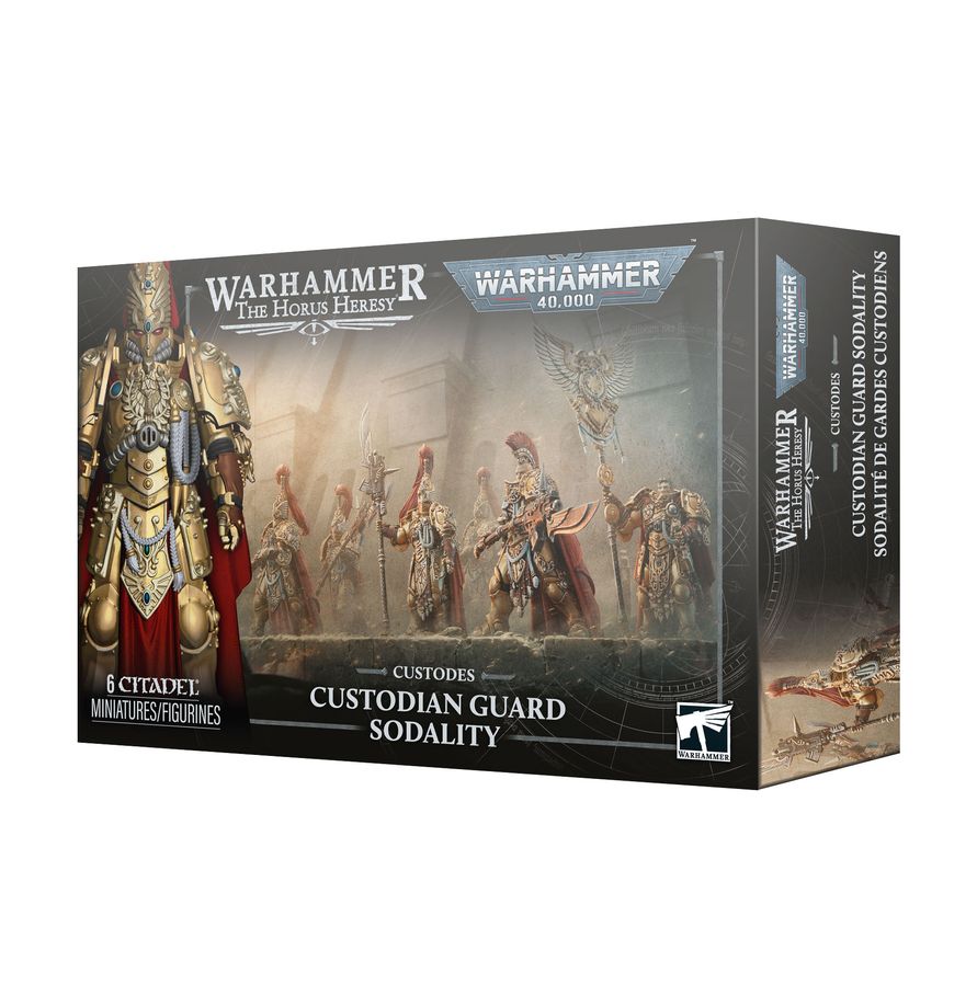 Warhammer - Adeptus Custodes - Custodian guard Soldality