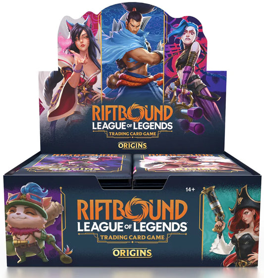 *PRE-COMMANDE* RIFTBOUND LEAGUE OF LEGENDS - ORIGINS  - BOOSTER DISPLAY