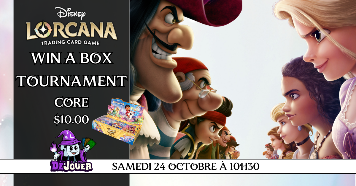 DéJouer Win a Box ( Lorcana )
