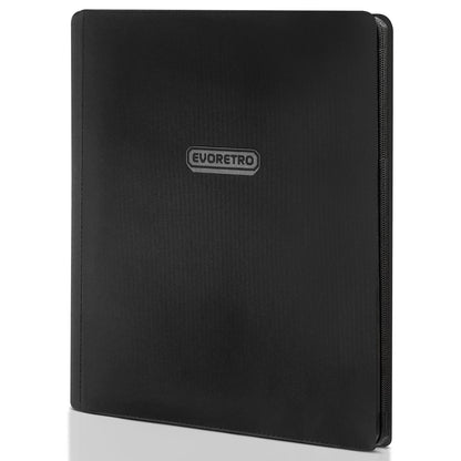 EVORETRO 9-Pocket Zip-Up Trading Card Zipper Binder