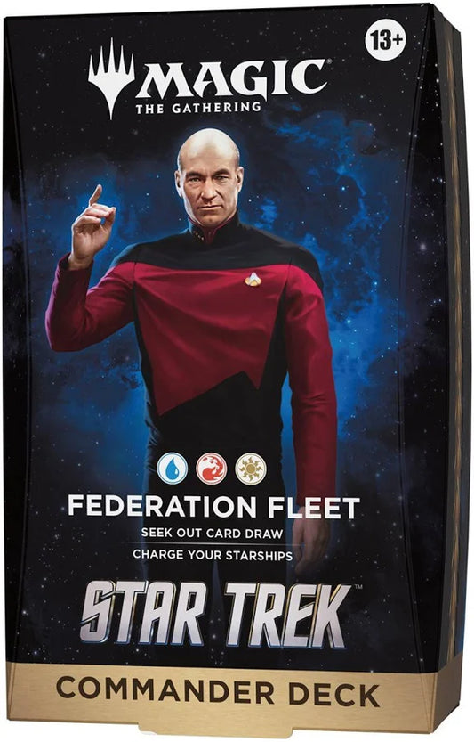 Magic: The Gathering® | Star Trek™ Commander Deck - Federation Fleet  (PRE-ORDER)