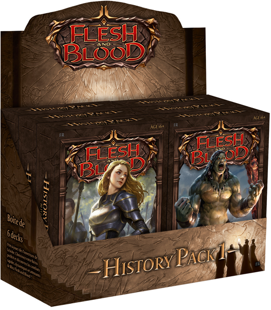FLESH AND BLOOD FRENCH HISTORY PACK 1 BLITZ DECKS