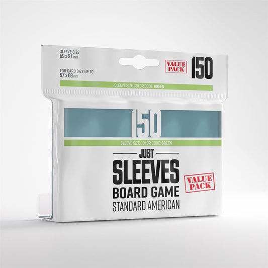 Sleeves: Just Sleeves: Standard American Value Pack ( Dice Throne Size )