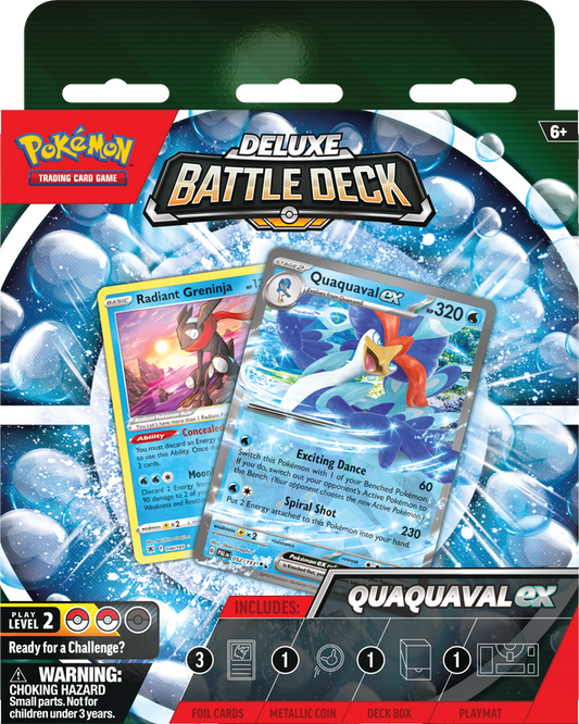 Pokémon - Deluxe Battle Deck - ( Quaquaval EX )