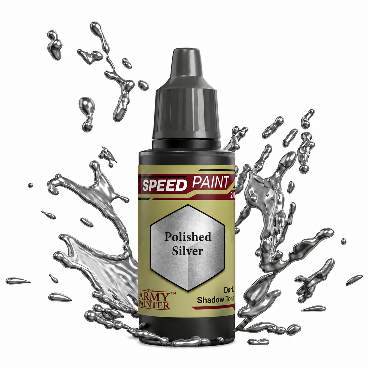 Army Painter Speedpaint 2.0 - Polished Silver (18 ml)
