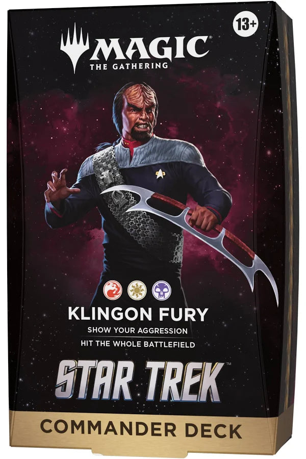 Magic: The Gathering® | Star Trek™ Commander Deck - Klingon Fury  (PRE-ORDER)