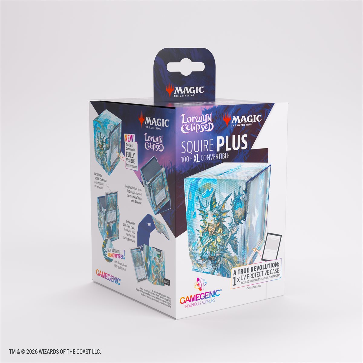 MTG - Deck Box - Lorwyn Eclipsed Squire Plus XL (100ct) Design T  Design U