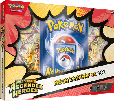 Pokemon - Ascended Heroes - Mega Emboar ex Box