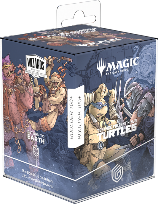 UG RTE DECK CASE BOULDER 100+ MTG TEENAGE MUTANT NINJA TURTLES