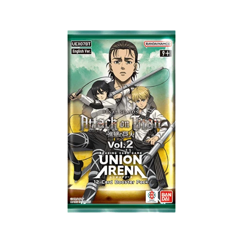UNION ARENA ATTACK ON TITAN VOLUME 2 BOOSTER