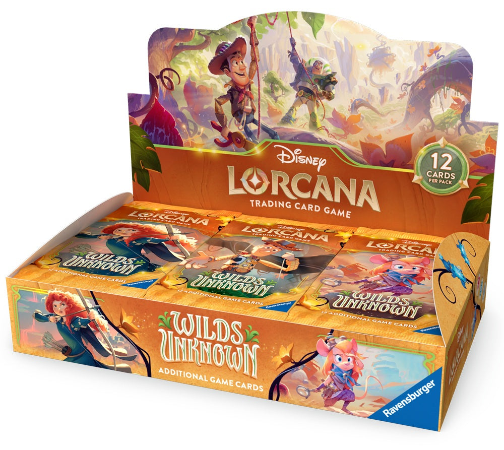 DISNEY LORCANA SET 12 WILDS UNKNOWN BOOSTER – DeJouer