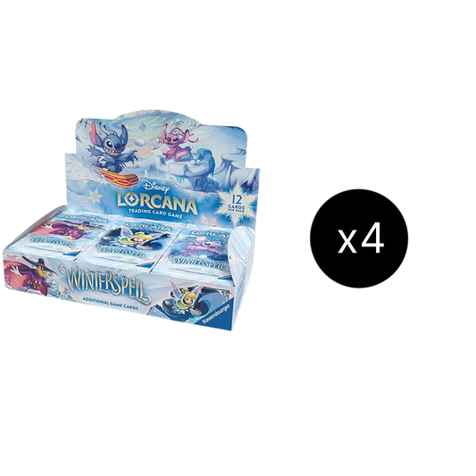 Disney Lorcana - Winterspell - Booster Box Case (4 box) *Pré-Commande*